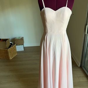 Pink gown